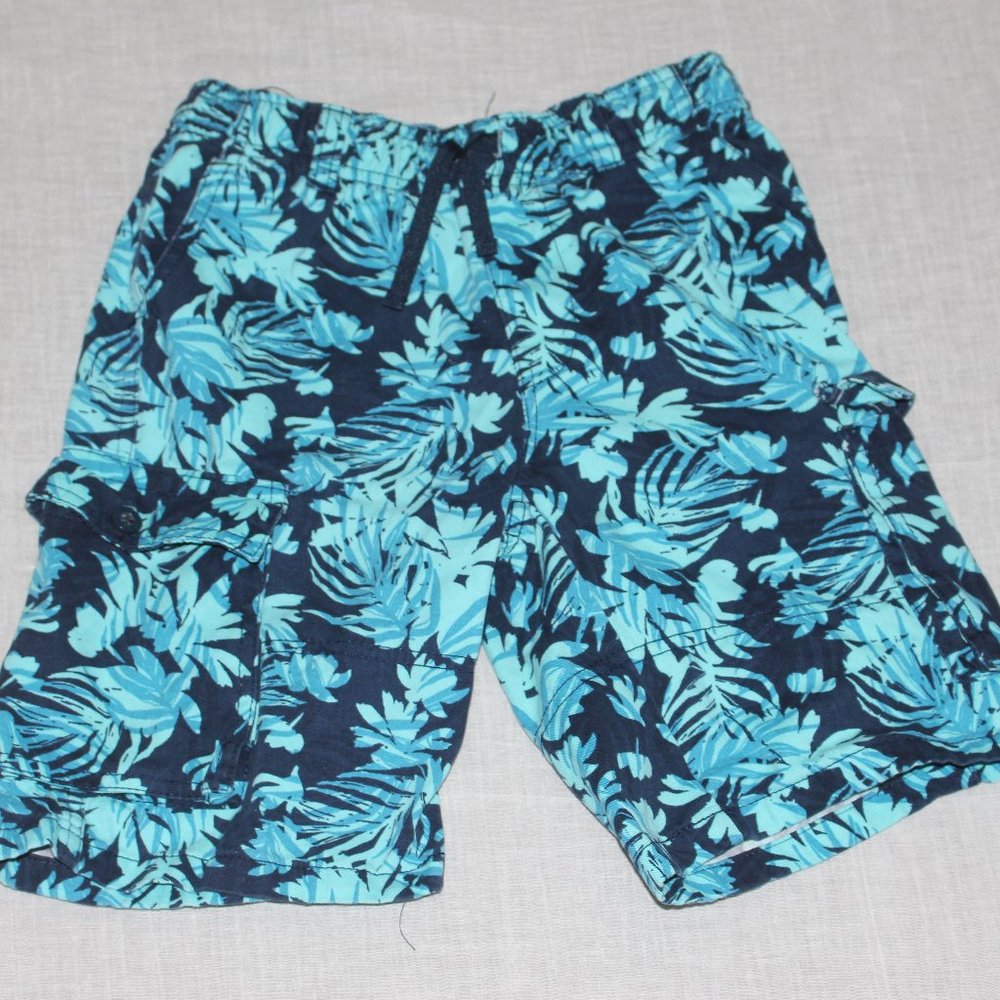 Hawaiian Style Cargo Shorts